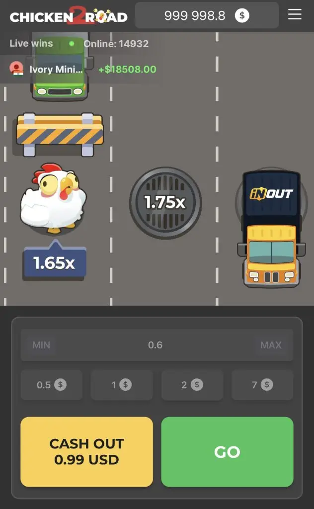 Chicken Road 2 rakendus